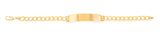 18K Gold Layered Men Bracelet 71.0237-8.5