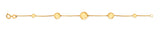 18K Gold Layered Bracelet 71.0293-7.5