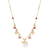 18K Gold Layered Necklace 71.0331/17-18