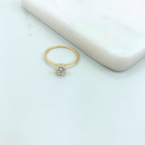 18K Gold Layered Ring 81.0002/1.6/7/8/9/10