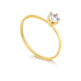 18K Gold Layered Ring 81.0002/1.6/7/8/9/10