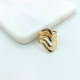 18K Gold Layered Ring 81.0003.6/7/8/9/10