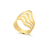 18K Gold Layered Ring 81.0003.6/7/8/9/10