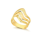 18K Gold Layered Ring 81.0004.6/7/8/9/10