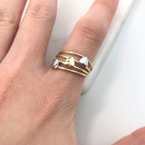 18K Gold Layered Ring 81.0006.6/7/8/9/10