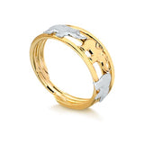 18K Gold Layered Ring 81.0010.6/7/8/9/10