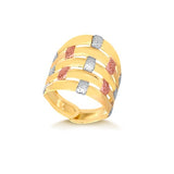 18K Gold Layered Ring 81.0011