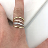 18K Gold Layered Ring 81.0022.6/7/8/9/10