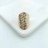 18K Gold Layered Ring 81.0024