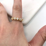 18K Gold Layered Ring 81.0026/1.6/7/8/9/10