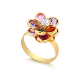 18K Gold Layered Ring 81.0030/17.6/7/8/9/10