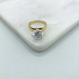 18K Gold Layered Ring 81.0034/1