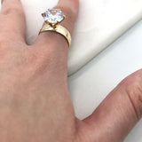 18K Gold Layered Ring 81.0034/1