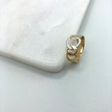 18K Gold Layered Ring 81.0035.6/7/8/9/10