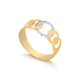 18K Gold Layered Ring 81.0035.6/7/8/9/10