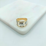 18K Gold Layered Ring 81.0037.6/7/8/9/10