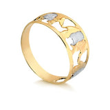 18K Gold Layered Ring 81.0041.6/7/8/9/10