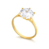 18K Gold Layered Ring 81.0045/1.6/7/8/9/10