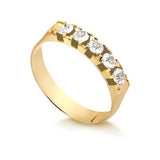 18K Gold Layered Ring 81.0047/1.6/7/8/9/10/2.6/7/8/9/10/6.6/7/8/9/10/7.6/7/8/9/10