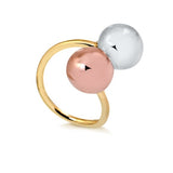 18K Gold Layered Ring 81.0048.6/7/8/9/10