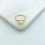 18K Gold Layered Ring 81.0052/92.6/7/8/9/10