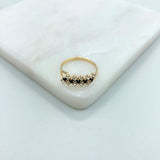 18K Gold Layered Ring 81.0056/2.6/7/8/9/10