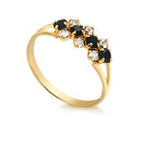 18K Gold Layered Ring 81.0056/2.6/7/8/9/10