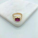 18K Gold Layered Men Ring 81.0066/3