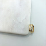 18K Gold Layered Ring 81.0072/1.6/7/8/9/10