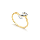 18K Gold Layered Ring 81.0079/1.6/7/8/9/10