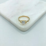 18K Gold Layered Ring 81.0081/1.6/7/8/9/10