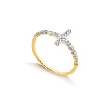 18K Gold Layered Ring 81.0082/1.6/7/8/9/10