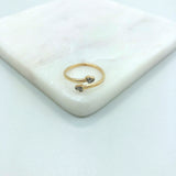 18K Gold Layered Ring 81.0083/1.6/7/8/9/10