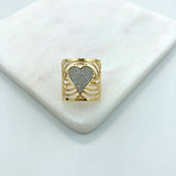 18K Gold Layered Ring 81.0084/39.6/7/8/9/10