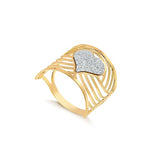 18K Gold Layered Ring 81.0084/39.6/7/8/9/10