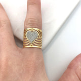 18K Gold Layered Ring 81.0084/39.6/7/8/9/10