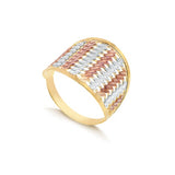 18K Gold Layered Ring 81.0086.6/7/8/9/10