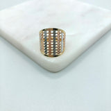 18K Gold Layered Ring 81.0086.6/7/8/9/10