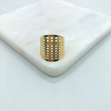 18K Gold Layered Ring 81.0087.6/7/8/9/10