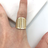 18K Gold Layered Ring 81.0087.6/7/8/9/10