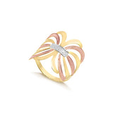 18K Gold Layered Ring 81.0092.6/7/8/9/10